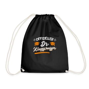 Doctorat officiel Smartass Ph.D Doctorat - Sac de sport léger - noir - Devant