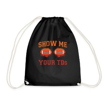 Show me your TD s Fantasy Football - Drawstring Bag - black - Front