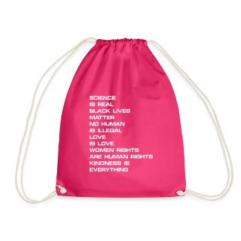Black Lives Matter Women’s Rights Africa - Sac de sport léger - fuchsia - Devant