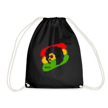Juneteenth 1865 Afroamerikaner Afrikanische Frau - Turnbeutel - Schwarz - Vorne