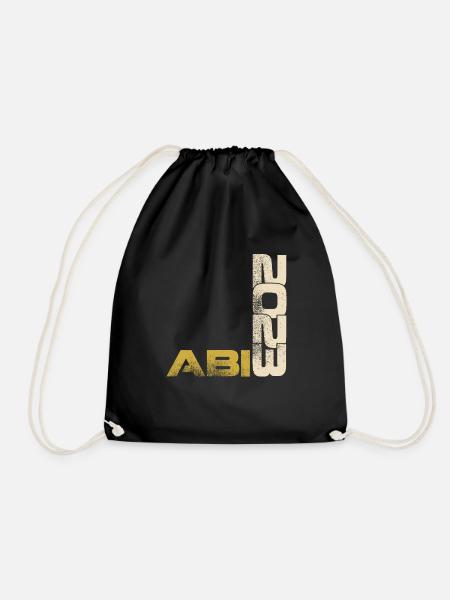 Abi 2023 Abiturient - Turnbeutel - Schwarz