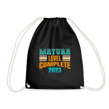 Matura Level complete Matura 2023 - Turnbeutel - Schwarz - Vorne