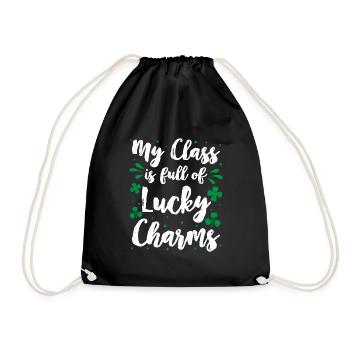 Ma classe est pleine de Lucky Charms Professeur de classe - Sac de sport léger - noir - Devant