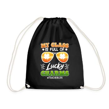 Classe pleine de professeurs de Lucky Charms disant - Sac de sport léger - noir - Devant
