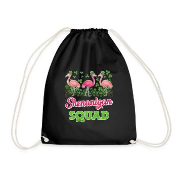 Escadrille Flamingo Shenanigan Saint-Patrick - Sac de sport léger - noir - Devant
