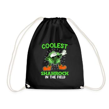 Le trèfle le plus cool de la Saint-Patrick - Sac de sport léger - noir - Devant