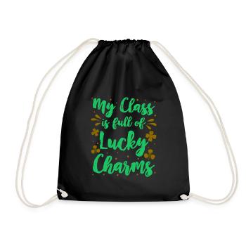 Ma classe est pleine de Lucky Charms Professeur de classe - Sac de sport léger - noir - Devant