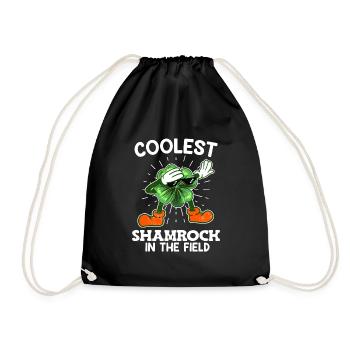 Le trèfle le plus cool de la Saint-Patrick - Sac de sport léger - noir - Devant