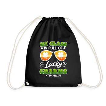 Classe pleine de professeurs de Lucky Charms disant - Sac de sport léger - noir - Devant