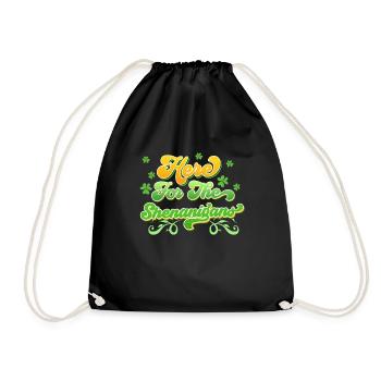 Here for the players of Shenanigans - Drawstring Bag - black - Front
