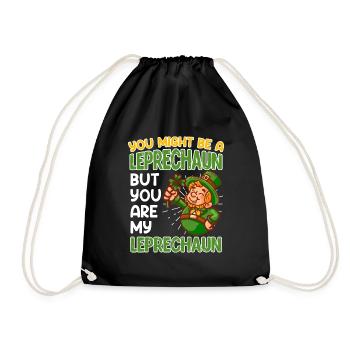 Tu es mon lutin le jour de la Saint-Patrick - Sac de sport léger - noir - Devant