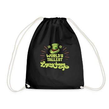 Le plus grand grand grand ami du lutin du monde - Sac de sport léger - noir - Devant