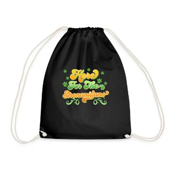 Here for the player of Shenanigan - Drawstring Bag - black - Front