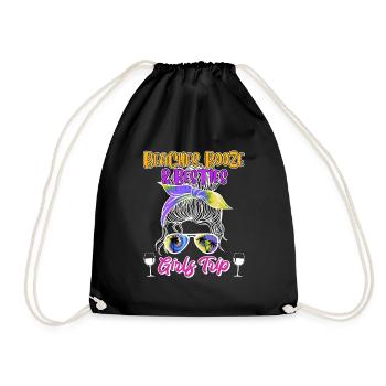 Beaches Booze Besties Girls Trip Spring Break - Turnbeutel - Schwarz - Vorne