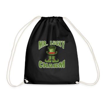 Mr Lucky Charm Glücksbringer Saint-Patrick - Sac de sport léger - noir - Devant