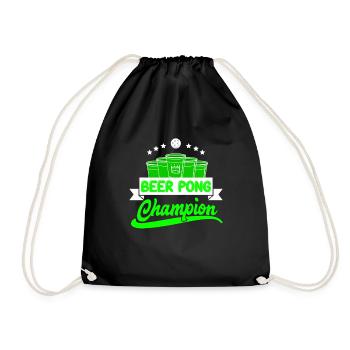 Beer Pong Champion Drinking Game Party Beer Pong - Sac de sport léger - noir - Devant