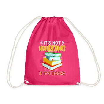 Amateurs de livres Amateurs de livres Livres Amis lisant - Sac de sport léger - fuchsia - Devant