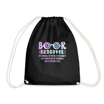 Livres Gueule de bois Amoureux des livres Rat de bibliothèque Lecteurs Fans - Sac de sport léger - noir - Devant