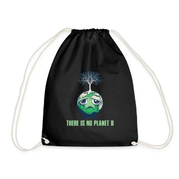 Il n’y a pas de Planète B Earth Day Mission Erde - Sac de sport léger - noir - Devant