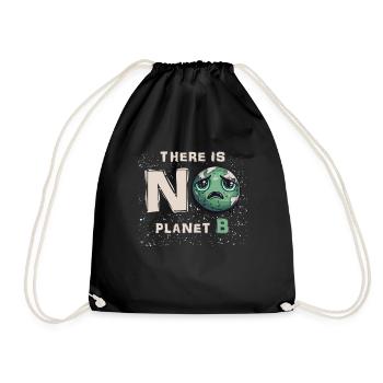 Il n’y a pas de Planète B Earth Day Mission Erde - Sac de sport léger - noir - Devant