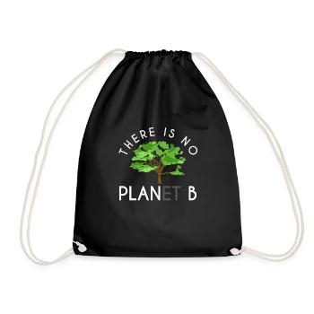 Il n’y a pas de protection de l’environnement pour le Jour de la Terre de la planète B - Sac de sport léger - noir - Devant