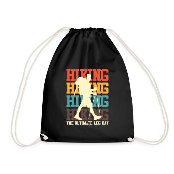 Ultimate Leg Day Mountain Fan Randonnée - Sac de sport léger - noir - Devant