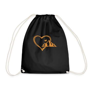 Sommet des Montagnes Wanderer - Sac de sport léger - noir - Devant