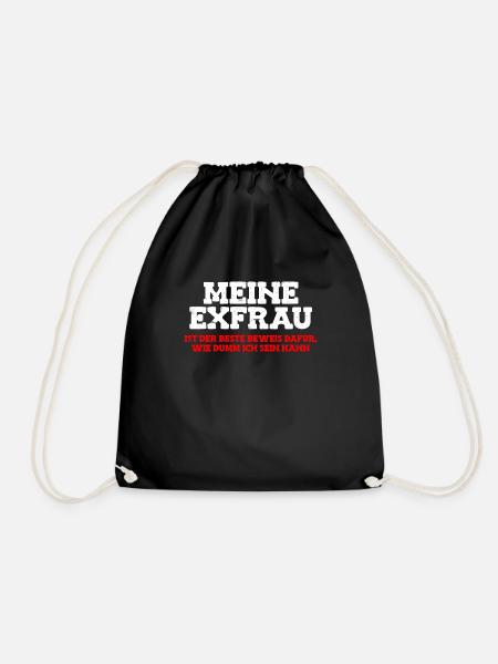 Scheidungsparty Finally Divorced Scheidung - Turnbeutel - Schwarz
