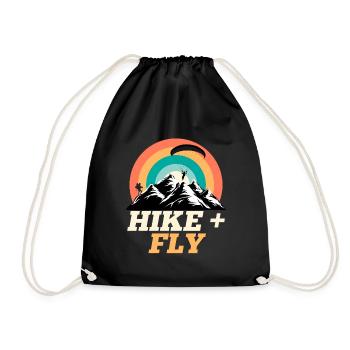 Randonnée et vol Chemise de randonnée Vol de fond - Sac de sport léger - noir - Devant
