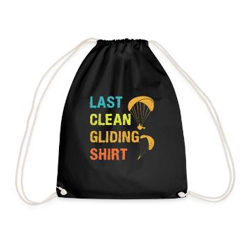 Parapente Dernière chemise de vol à voile propre - Sac de sport léger - noir - Devant