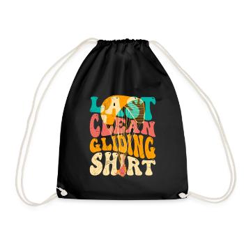 Parapente Dernière chemise de vol à voile propre - Sac de sport léger - noir - Devant