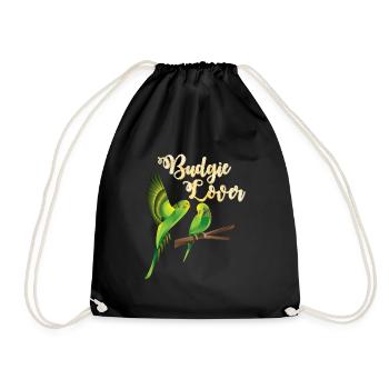 J’adore perruche perruche amateur perruche - Sac de sport léger - noir - Devant