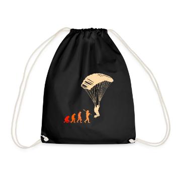 Parapente Evolution Gleitschirmfliegen - Sac de sport léger - noir - Devant