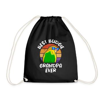 Opa Meilleur grand-père perruche jamais Wellensittich - Sac de sport léger - noir - Devant