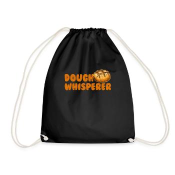 Dough Whisperer Amoureux de la pâtisserie Fans de pâtisserie Cuisson - Sac de sport léger - noir - Devant
