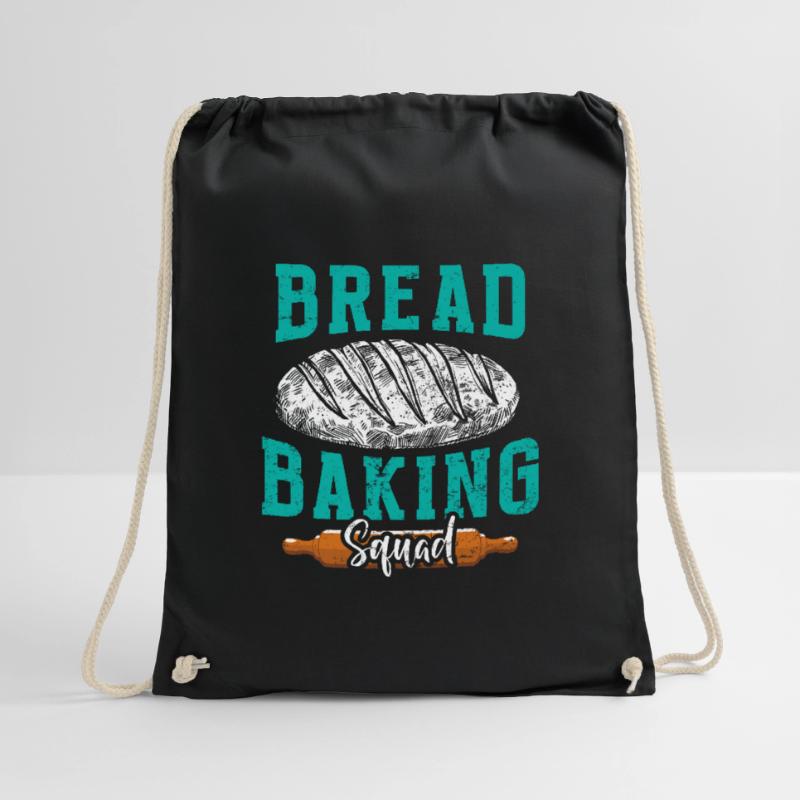 Bread Baking Squad Bread Baking Love Bread Baker Drawstring Bag