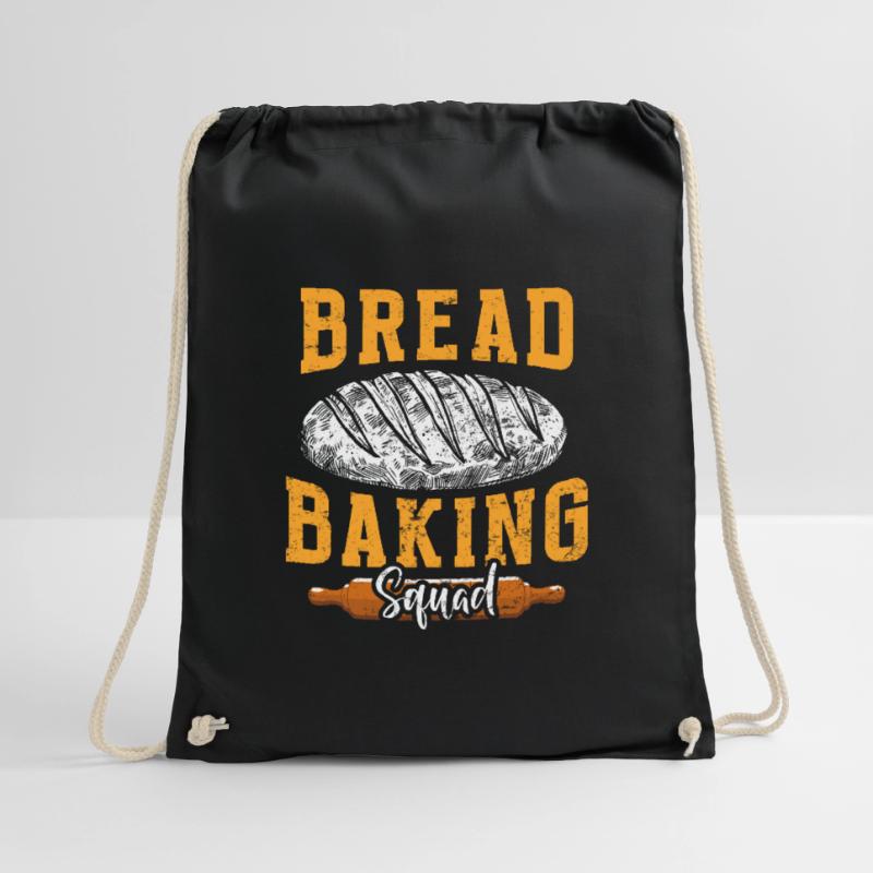 Bread Baking Squad Bread Baking Love Bread Baker Drawstring Bag