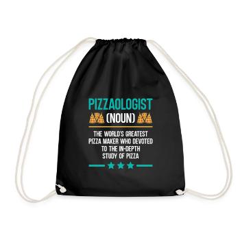 Pizzaïolo Pizzaïolo Amateur de Pizza - Sac de sport léger - noir - Devant