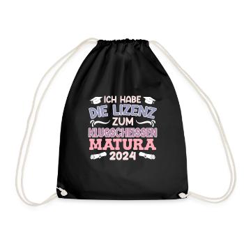 Licence Maturantin à Clever-Ass Matura - Sac de sport léger - noir - Devant