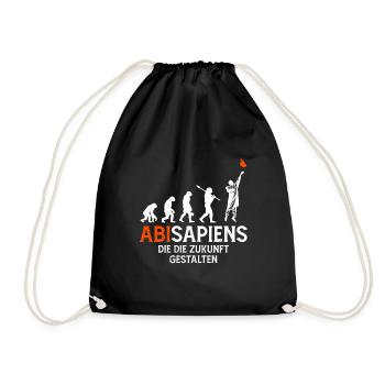High School Graduates ABISAPIENS Shaping the Future - Drawstring Bag - black - Front