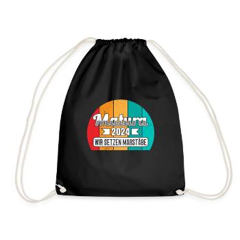 Maturité 2024 Certificat de fin d’études secondaires 2024 - Sac de sport léger - noir - Devant