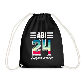 Tâche Abi 24 accomplie par les bacheliers en 2024 - Sac de sport léger - noir - Devant