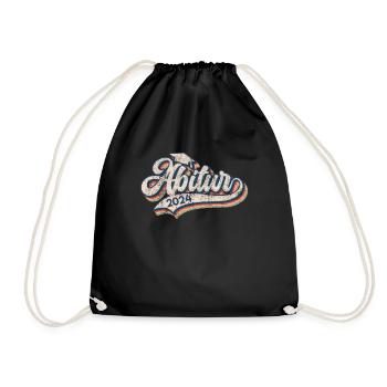 ABI 2024 Abitur Abitur School Leaving Certificate - Drawstring Bag - black - Front