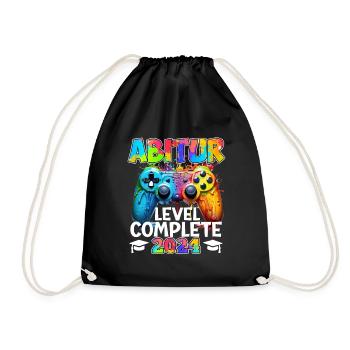 Diplômés du niveau Abitur 2024 Complete Gamer High School - Sac de sport léger - noir - Devant