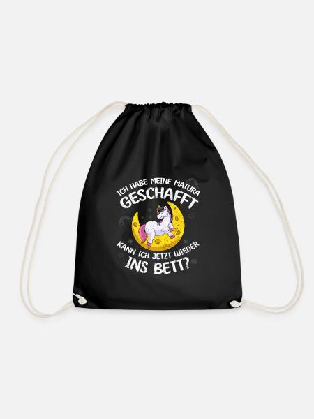 Maturant Habe meine Matura Geschafft Abschluss - Turnbeutel - Schwarz