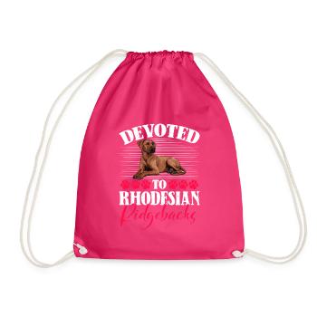 Ridgebacks CONSACRÉ AUX RIDGEBACKS RHODÉSIENS - Sac de sport léger - fuchsia - Devant