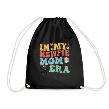 Terre-Neuve Dogs ENFIN UNE NEWFIE MAMA - Sac de sport léger - noir - Devant
