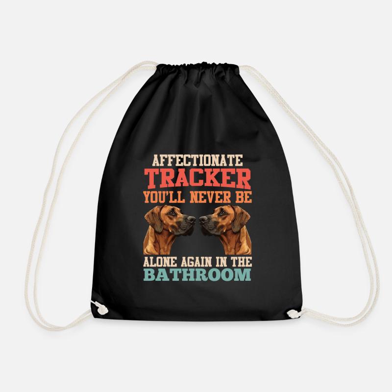 Rhodesian Ridgeback Besitzer AFFECTIONATE TRACKER - Turnbeutel - Schwarz