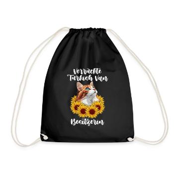Maman chat turc CRAZY TURKISH VAN - Sac de sport léger - noir - Devant