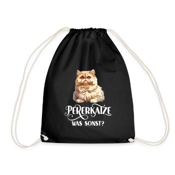 CHAT PERSAN QUOI D’AUTRE ? Chats persans cool - Sac de sport léger - noir - Devant